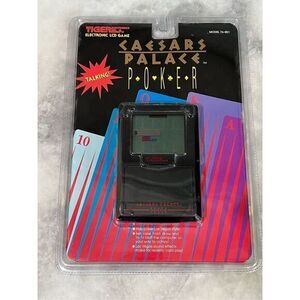 Vintage Caesars Palace Black Jack Electronic Game Tiger 1994